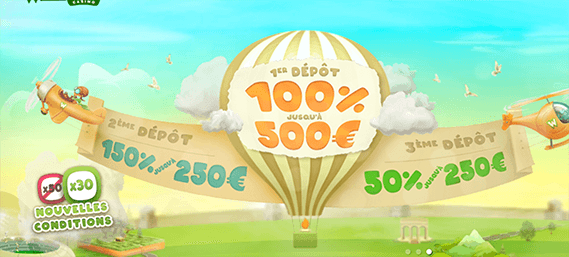bonus avec dépôt